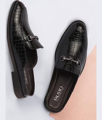 Fausto - Black Men's Jutti