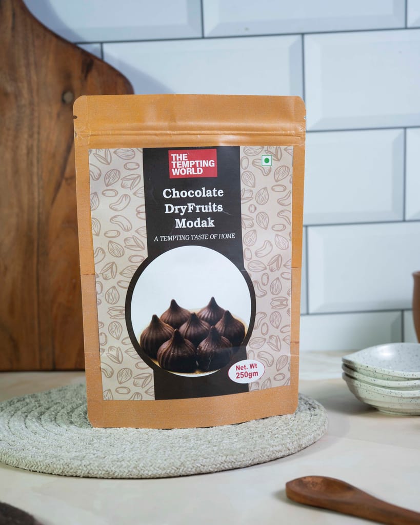 Chocolate Dryfruits Modak 250g Each