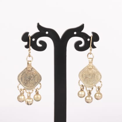 Tribes India 5 paisa Ghungroo Earring Pair Tribes India 5 paisa Ghungroo Earring Pair