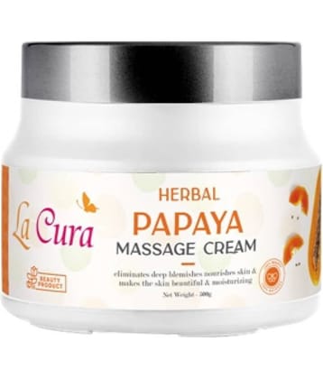 La Cura Papaya Massage Cream Hydration Booster 500 gm gm