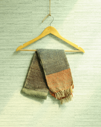 Baby Woolen Muffler-Muted Navy