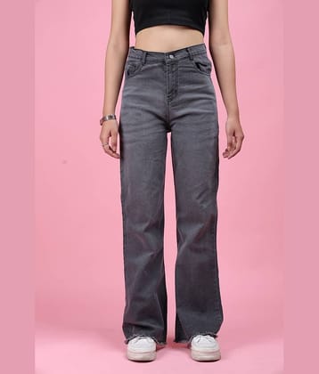 Eyebogler - Black Denim Baggy Fit Women's Jeans ( Pack of 1 )