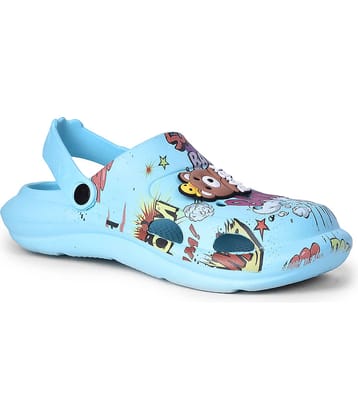 Liberty - Light Blue Boy's Clogs ( 1 Pair )