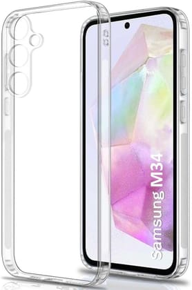 PLUGTECH TPU Ultra Hybrid Clear Camera Protection Back Cover Case for Samsung M34 5G,Samsung F34 5G