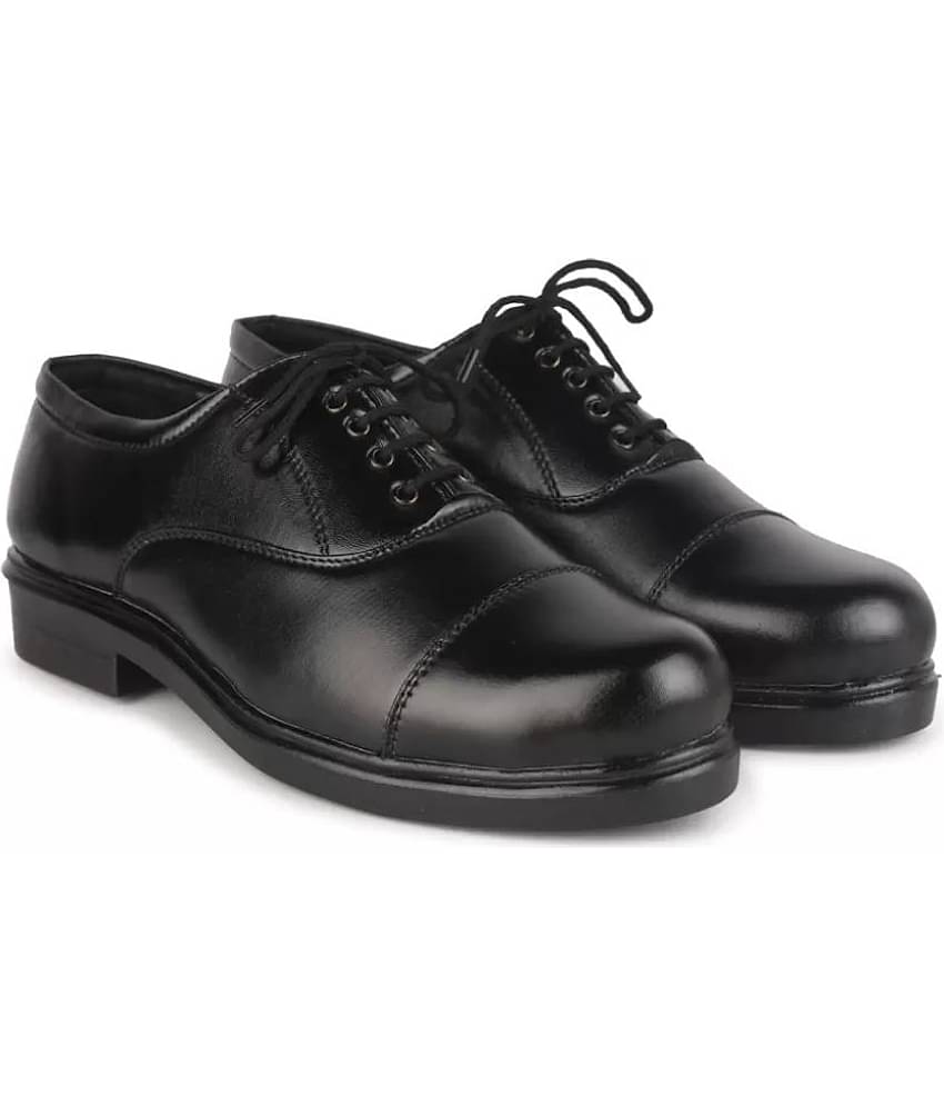 KATENIA - Black Men's Oxford Formal Shoes