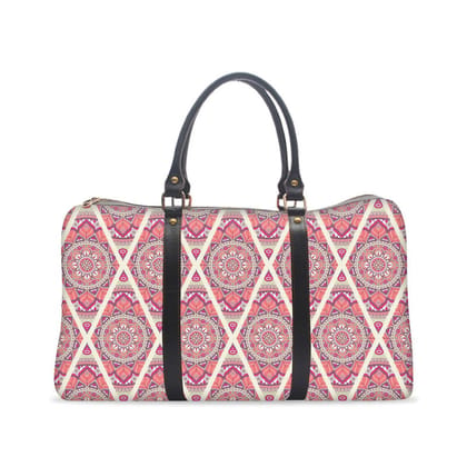 Red Mandala Gym Bag