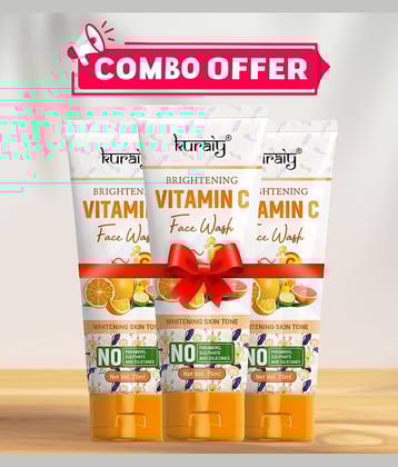 KURAIY Vitamin C for Face Cream Pigments Dark Spots Removal Facial Cream Pack Of 2