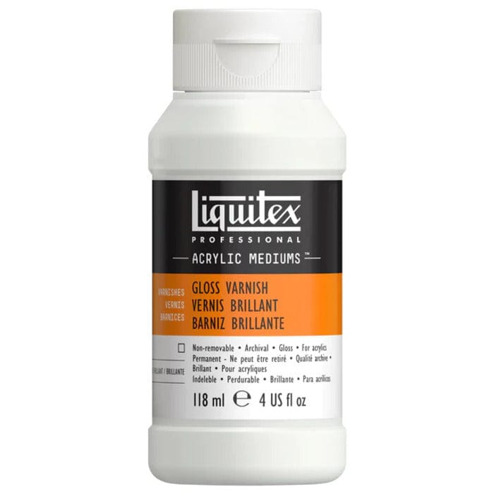 Liquitex Professional Gloss Varnish (Choose Size)-118 ML