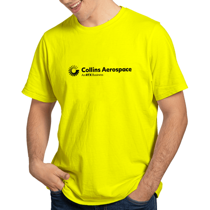 Unisex 100% Cotton Round Neck-Small / Black