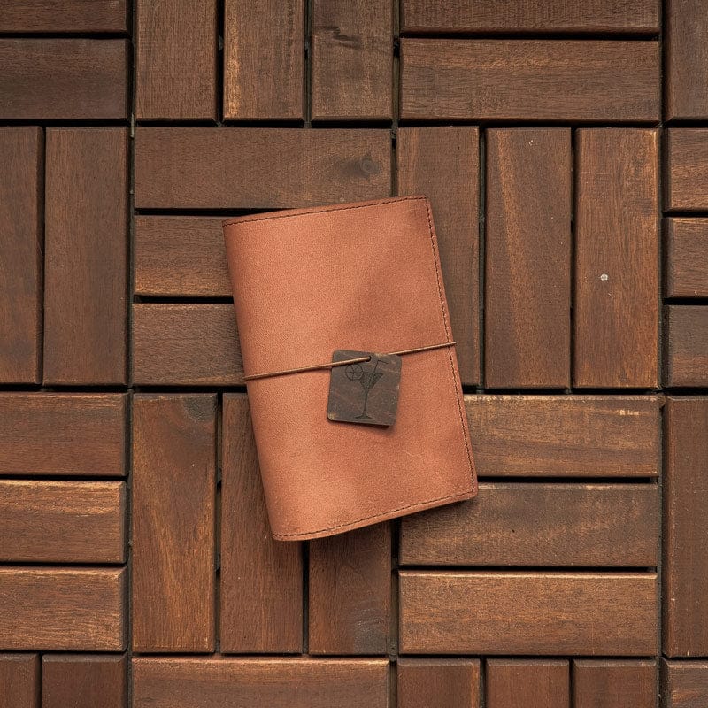RS // Tuscan Tan w/ Cola Brown Pocket Journal Cover - A6