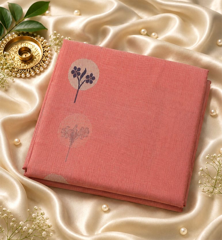 Handloom Chanderi Silk Cotton Saree