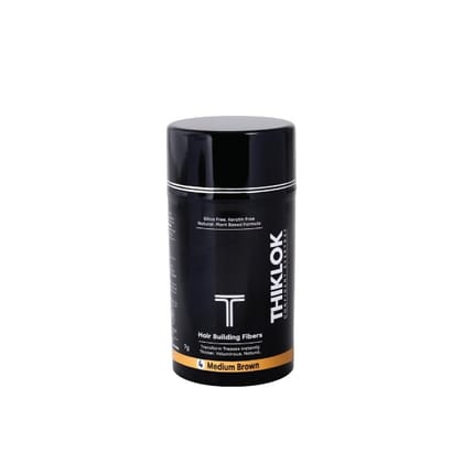 THIKLOK HAIR BUILDING FIBERS- MEDIUM BROWN(4)