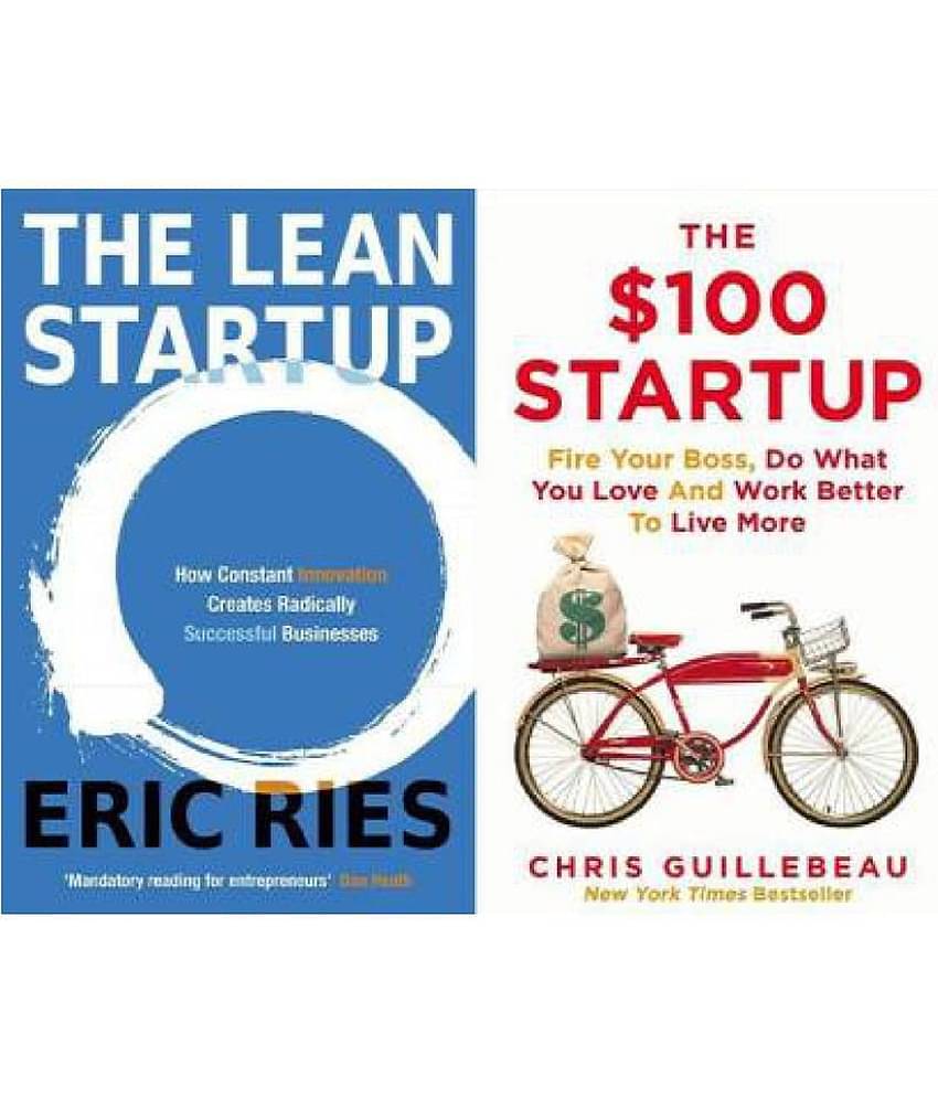 Set Of 2 Books The Lean Startup + The ,100 Startup (Paperback, Eric Ries, Chris Guillebeau)