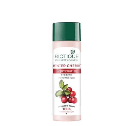 Biotique Winter Cherry Rejuvenating Body Lotion 120ml