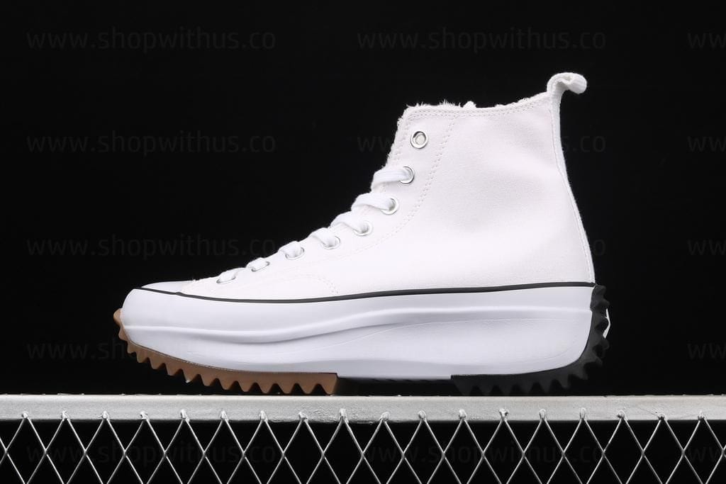 JW Anderson x Converse Run Star Hike Hi - White/Black Gum-Euro 36