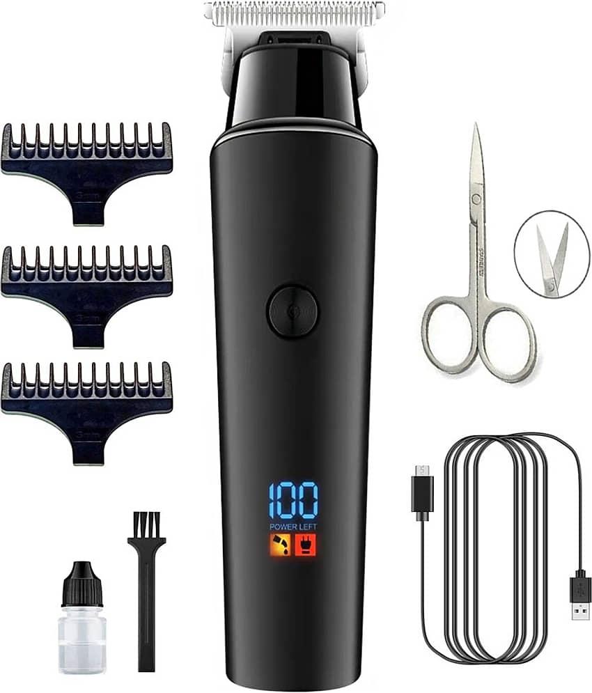 geemy LED DISPLAY Pro Multicolor Cordless Beard Trimmer With 60 minutes Runtime