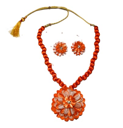 Kadamful Ear Ring-Rose-Onesize