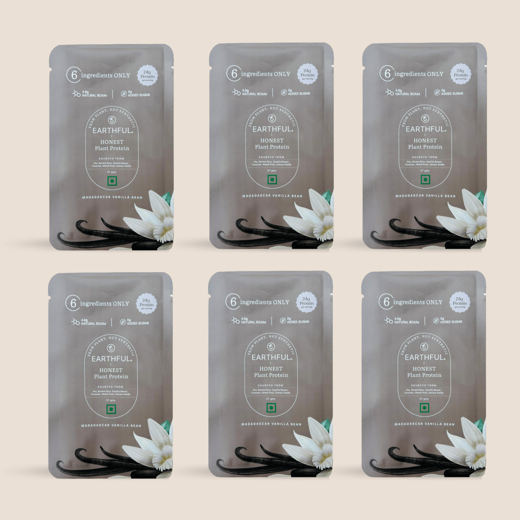 Earthful Honest Plant Protein-Madagascar Vanilla