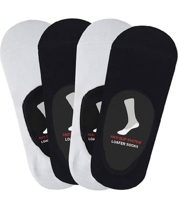 Creature - White Cotton Blend Men's Footies ( Pack of 4 )