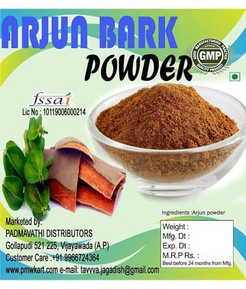 Arjuna Ki Chaal - Arjuna - Arjun Tree - Thella Maddi Bark Powder- Marudha Maram - Tree Bark Powder- Terminalia Arjuna Powder - 500 Grams