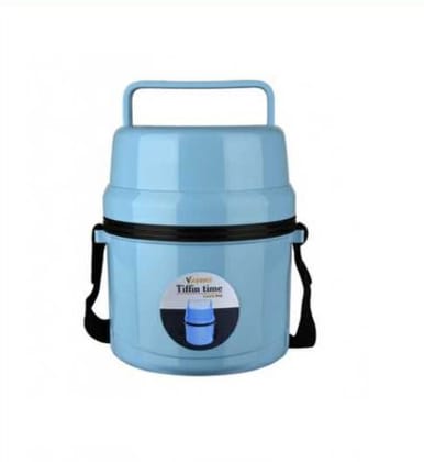 Trendy - Blue Microwaveable Lunch Box (3 Food-Grade Containers) Ek3225