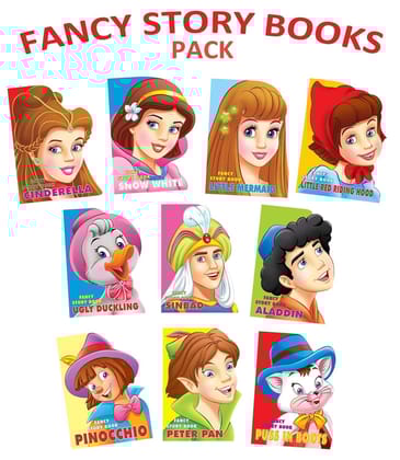 Fancy Story Board Books - (10 Titles) [Paperback] Dreamland Publications