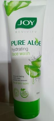 Joy revivify pure aloe hydrating face wash 100 ml