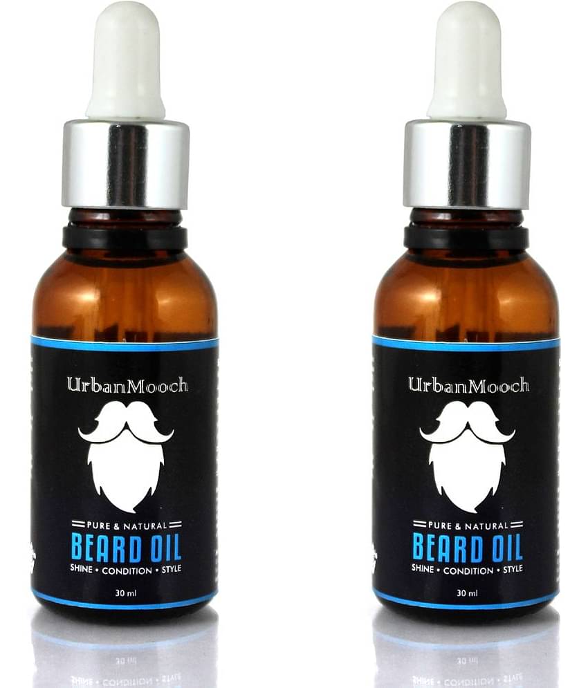 UrbanMooch Healthy Beard Oil Vitamin E 60 ml Pack of 2