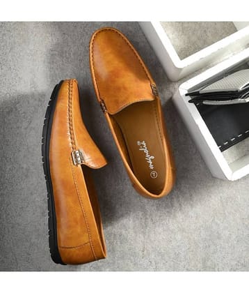 Magnolia Tan Men's Slip on