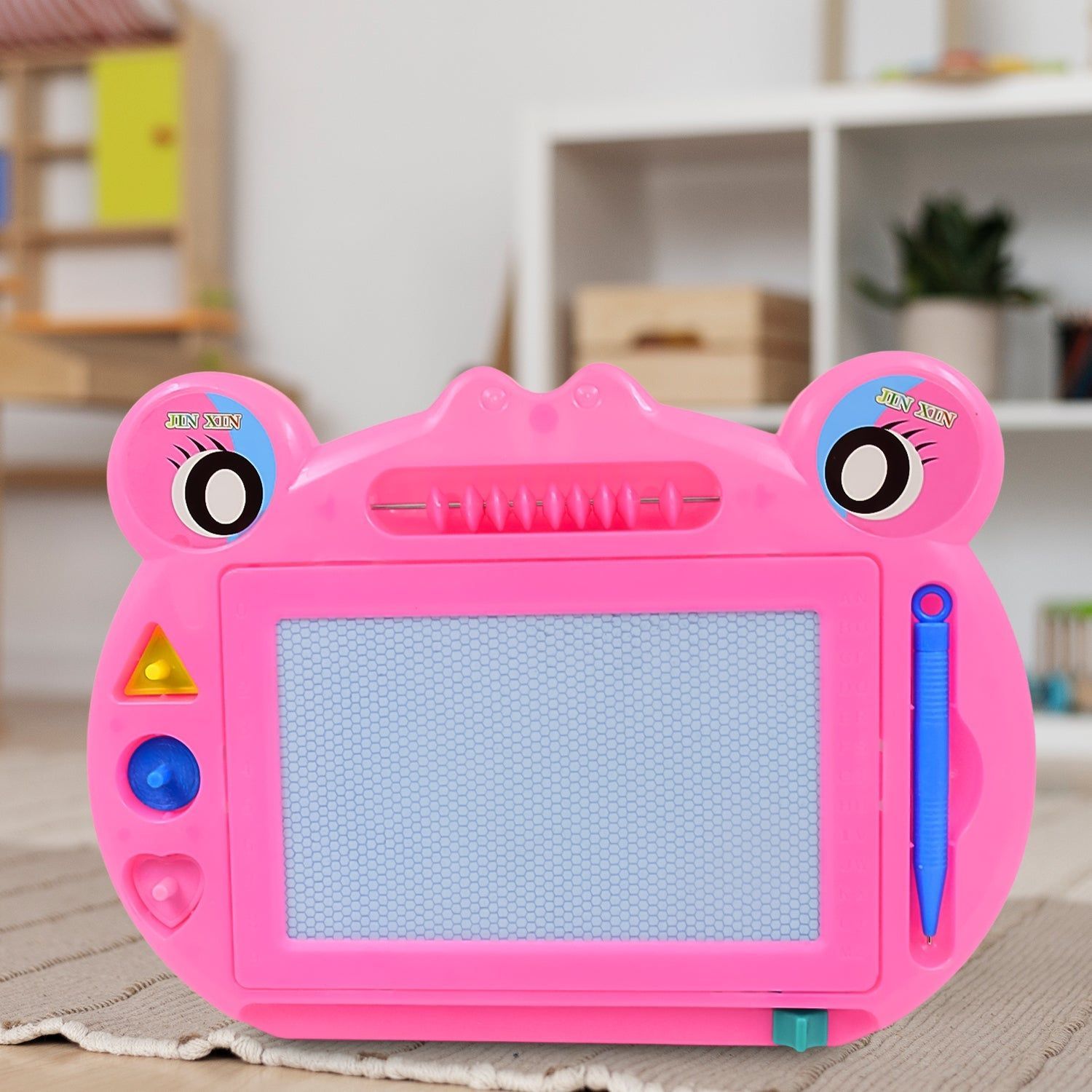 Frog Design Magic Sketch Slate  Board (1 Pc / 28 × 20 Cm)_assorted colour