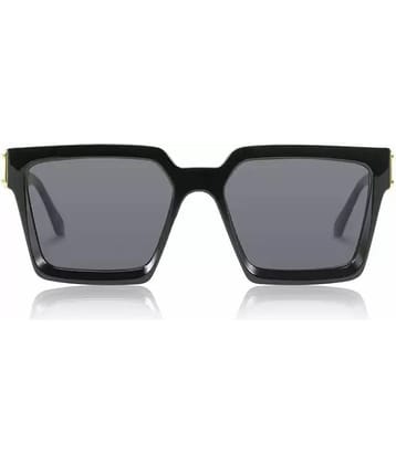 Funk Black Square Sunglasses ( Pack of 1 )
