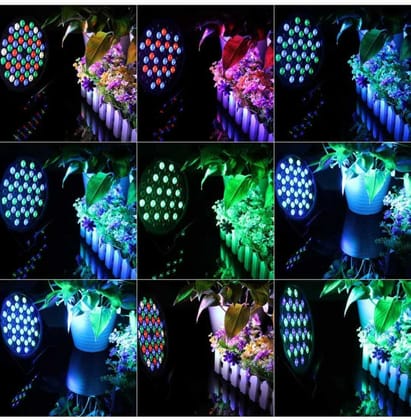 SPARKWORLD 60-LED RGB Par Can Uplight DMX512, 25 Beam, AC100240 V Stage Flood Light | Size: 30cm | Colour: 60 LED SPARKWORLD 60-LED RGB Par Can Uplight DMX512, 25 Beam, AC100240 V Stage Flood Light | Size: 30cm | Colour: 60 LED