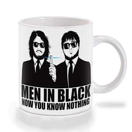 Multicolor Game Of Thrones Men In Black Now You Know Nothing Ceramic Mug