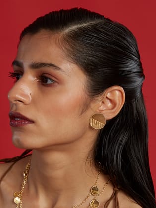 Luna Earrings - Large-Free Size
