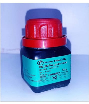 FISHER  TIN (METAL) GRANULATED  100GM