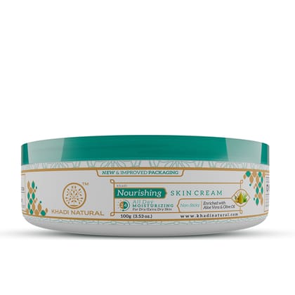 Khadi Natural Nourishing Skin Cream - 100gm Khadi Natural Nourishing Skin Cream - 100gm