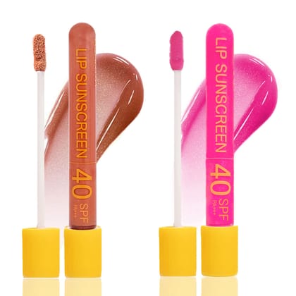Lip Gloss with SPF | Caramel Delight & Strawberry Glaze