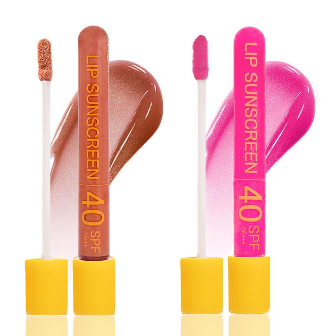 Lip Gloss with SPF | Caramel Delight & Strawberry Glaze