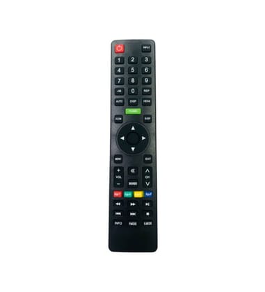 Smart TV Remote No.1203 Elista Smart LCD LED TV Remote Control (Black)