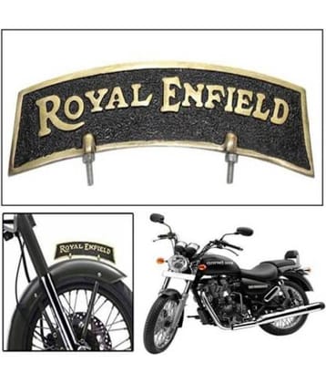 Mudguard Number Plate  Brass For Royal Enfield Classic 350cc 500cc , Standard , Electra