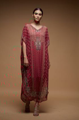 Fuchsia Color Tunic-Free Size