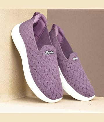 Ajanta Purple Women's Slip On