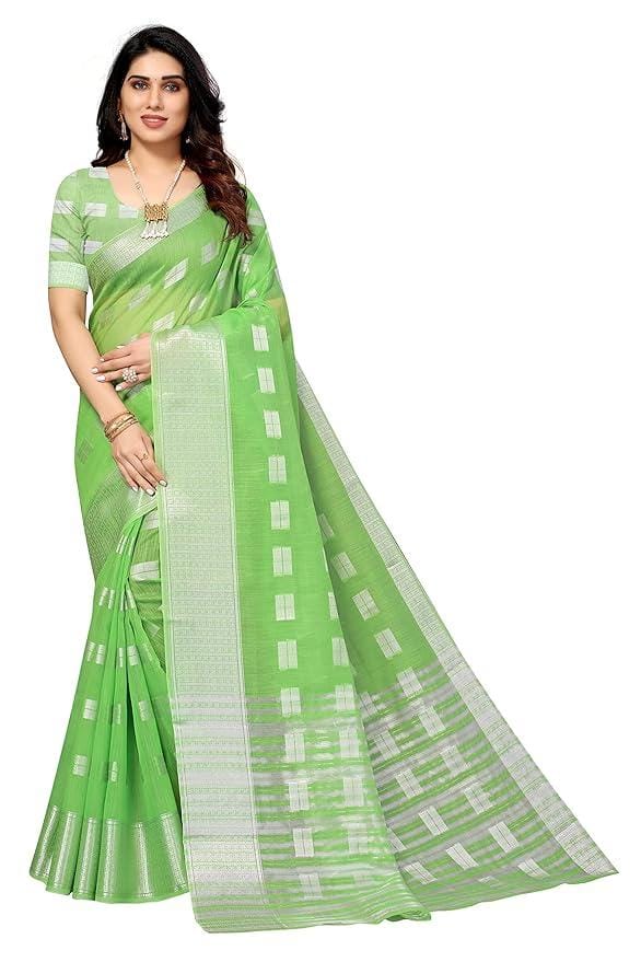 Banarasi Yamuna W Khadi Silk Stylish Saree For Women