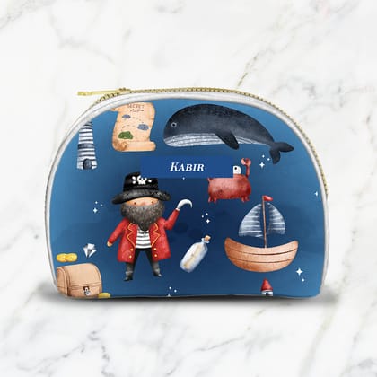 Treasure Island Kids Pouch-Navy Gradient / Small