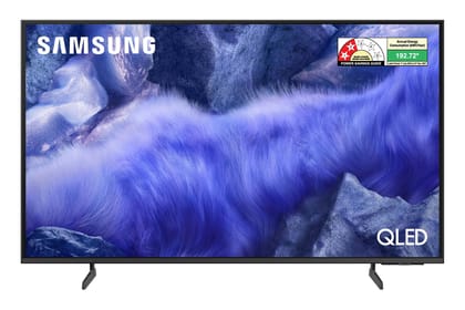 Samsung 138 cm (55 inches) Vision AI 4K Ultra HD Smart QLED TV QA55QEF1AULXL Samsung 138 cm (55 inches) Vision AI 4K Ultra HD Smart QLED TV QA55QEF1AULXL - Titan Gray / 55 Inches