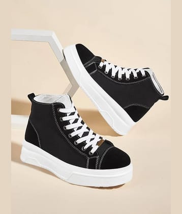 Shoetopia - Black Women's Sneakers