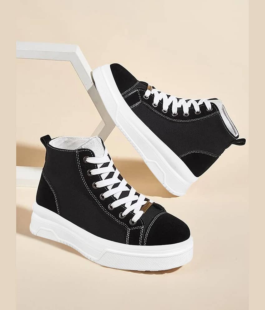 Shoetopia - Black Women's Sneakers