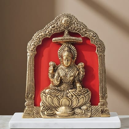 Aluminium Showpiece Laxmi Ji Statue (ASMAS461 G) Aluminium Showpiece Laxmi Ji Statue (ASMAS461 G)
