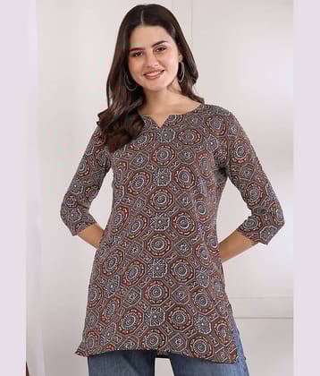 KETAKI FASHION Women Crepe Printed Straight Kurti ( Multicolor8 )