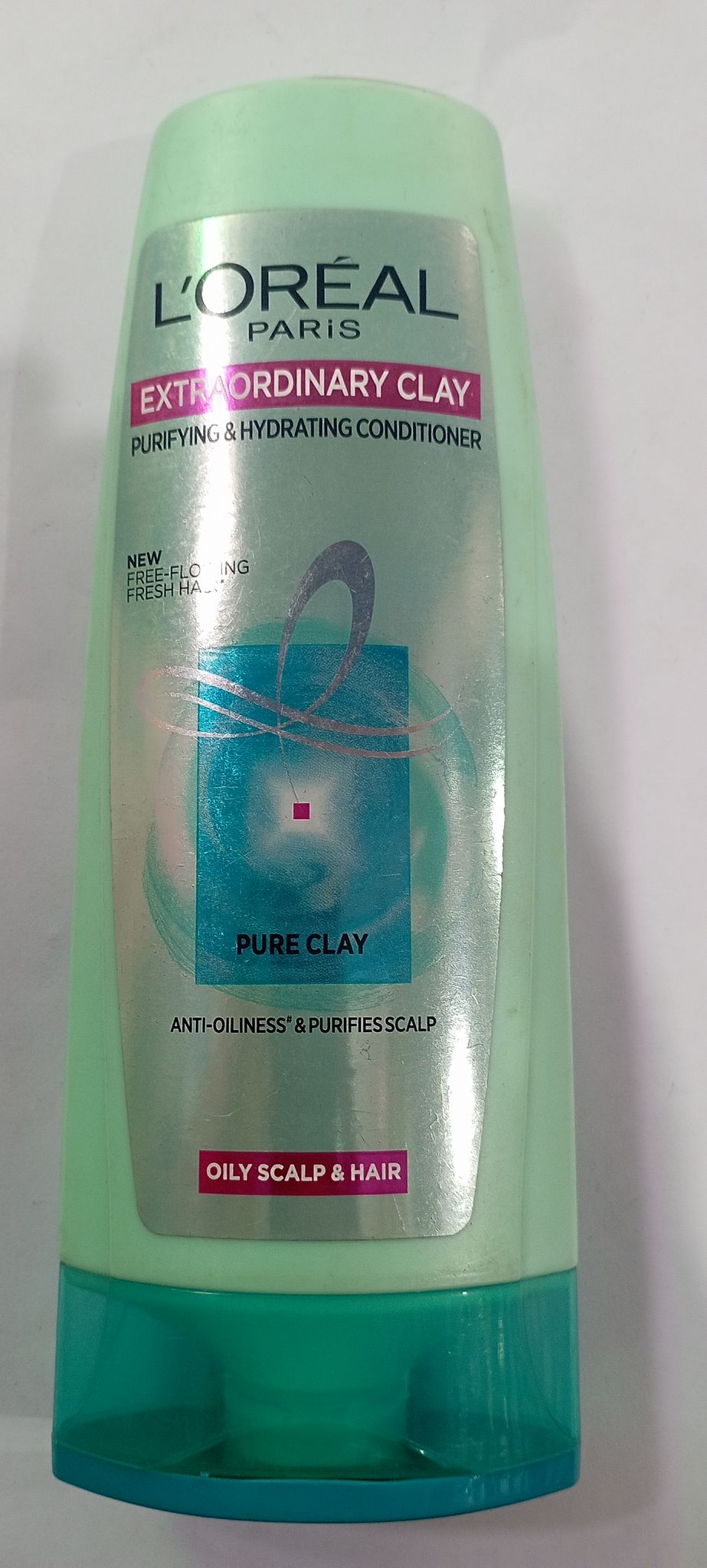 Loreal Paris extraordinary clay purifying & hydrating conditioner oily scalp & hair 192 ml 